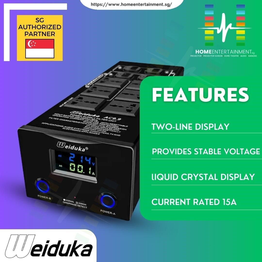 HIFI POWER CONDITIONER FROM WEIDUKA MODEL 9.9 15A MADE WITH QUALITY