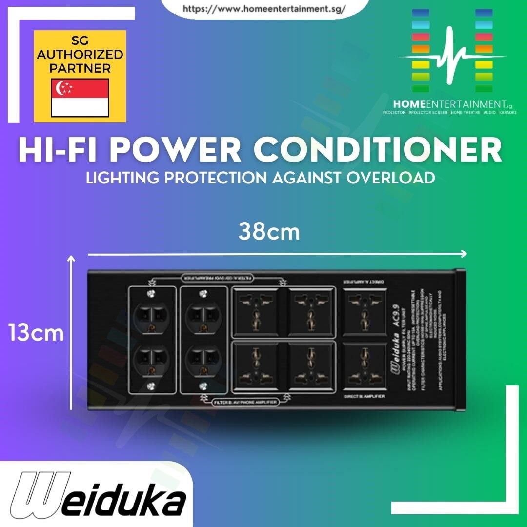 HIFI POWER CONDITIONER FROM WEIDUKA MODEL 9.9 15A MADE WITH QUALITY
