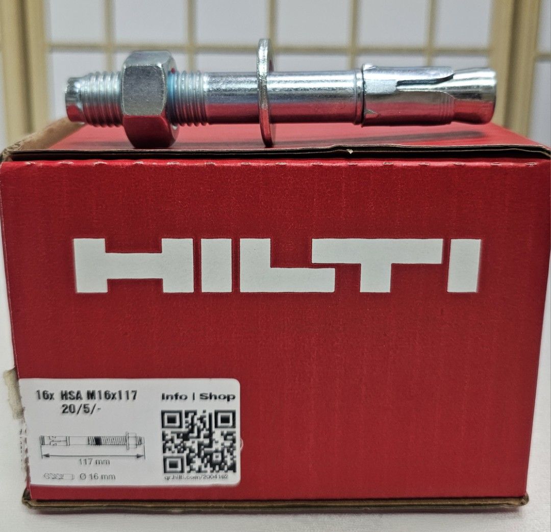 Hilti Stud Anchor HSA M12, HSA M16, HSA M10, Furniture & Home Living