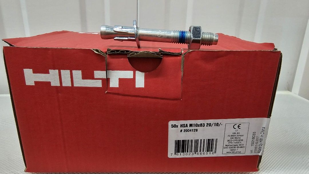 Hilti Stud Anchor HSA M12, HSA M16, HSA M10, Furniture & Home Living