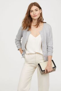H&M Basic Fine-knit Cardigan