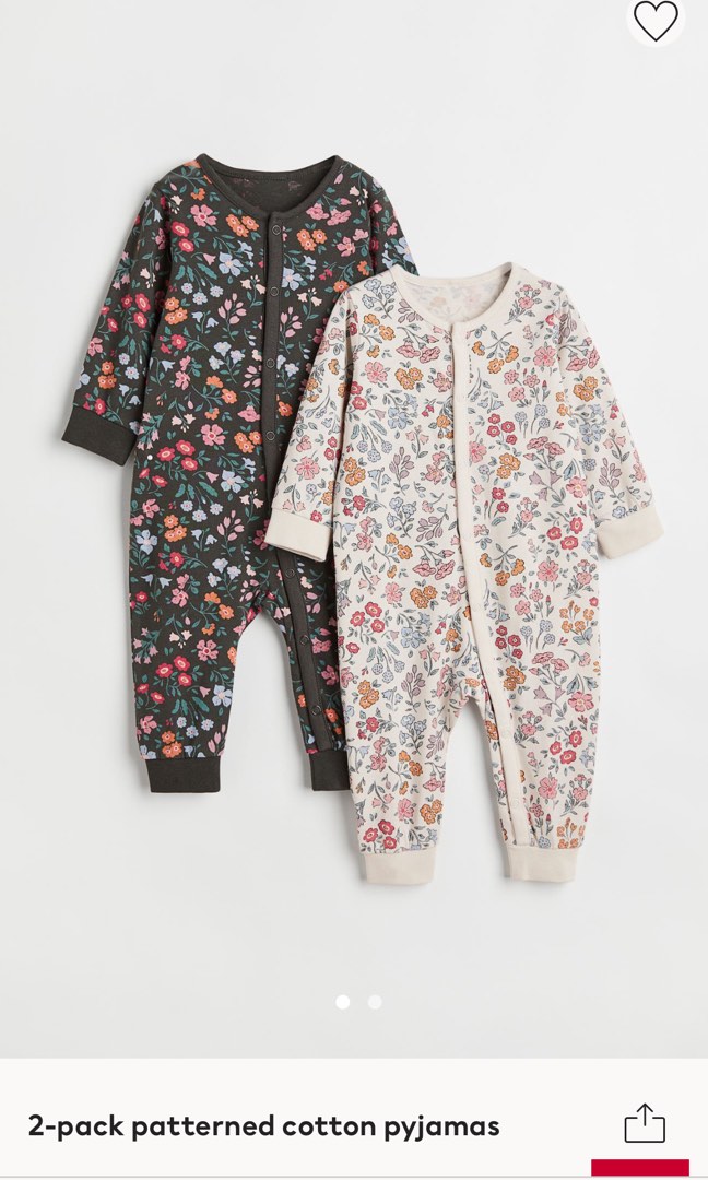 Footless sleepsuits h&m 2025