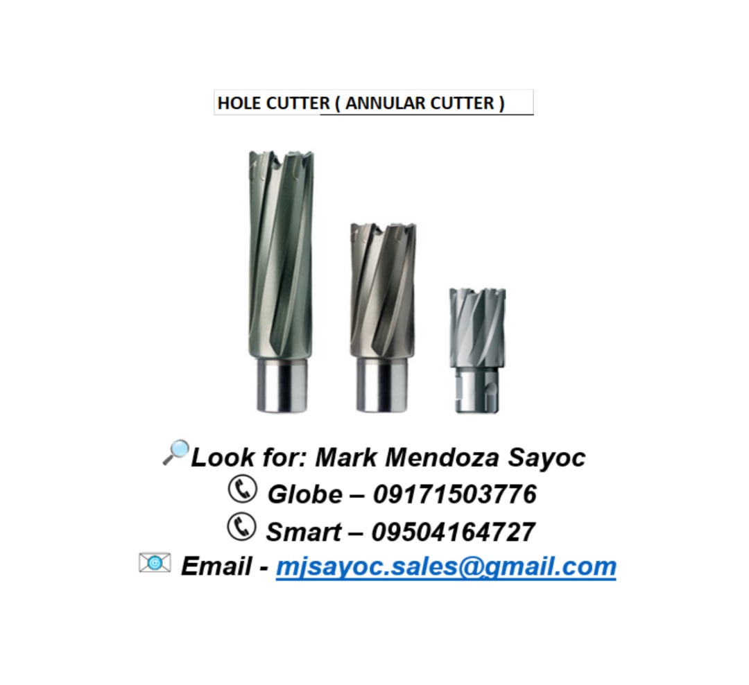 HOLE CUTTER ( ANNULAR CUTTER ), Commercial & Industrial, Construction