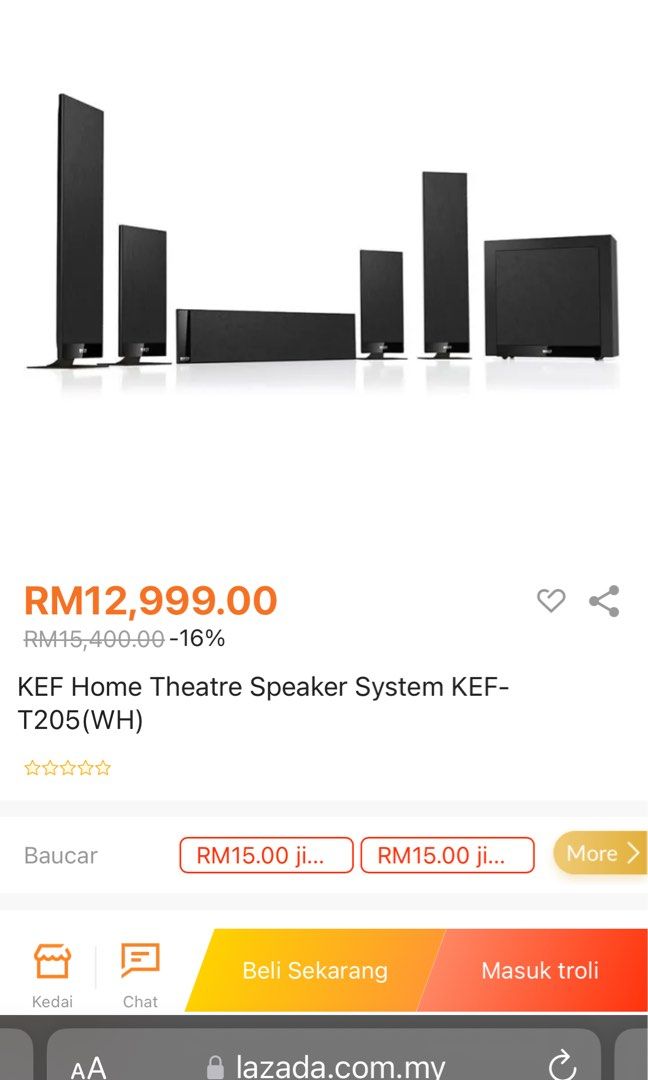 T205 Home Theatre Speaker System