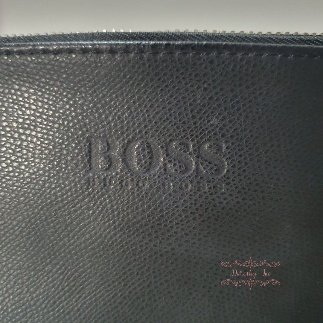Hugo boss document on sale bag