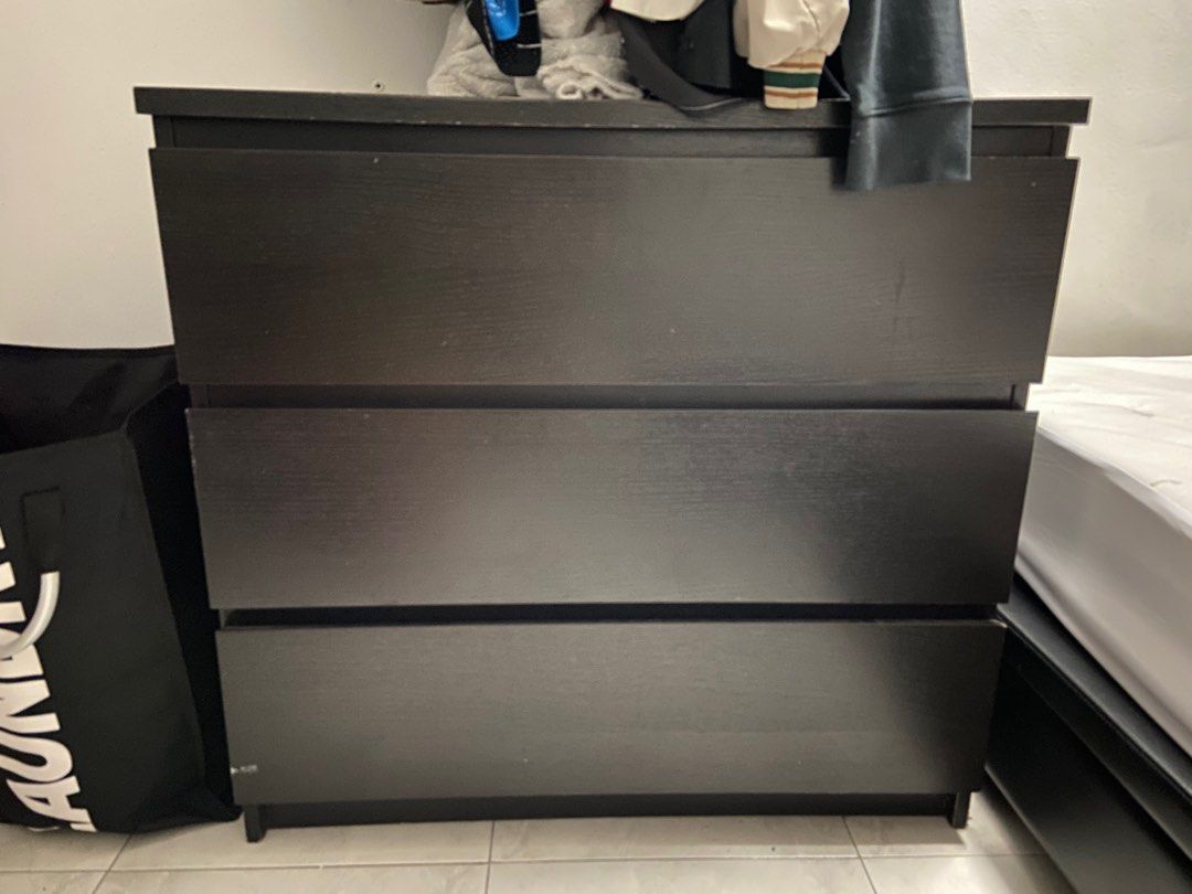 Ikea Malm Drawers, Furniture & Home Living, Furniture, Shelves