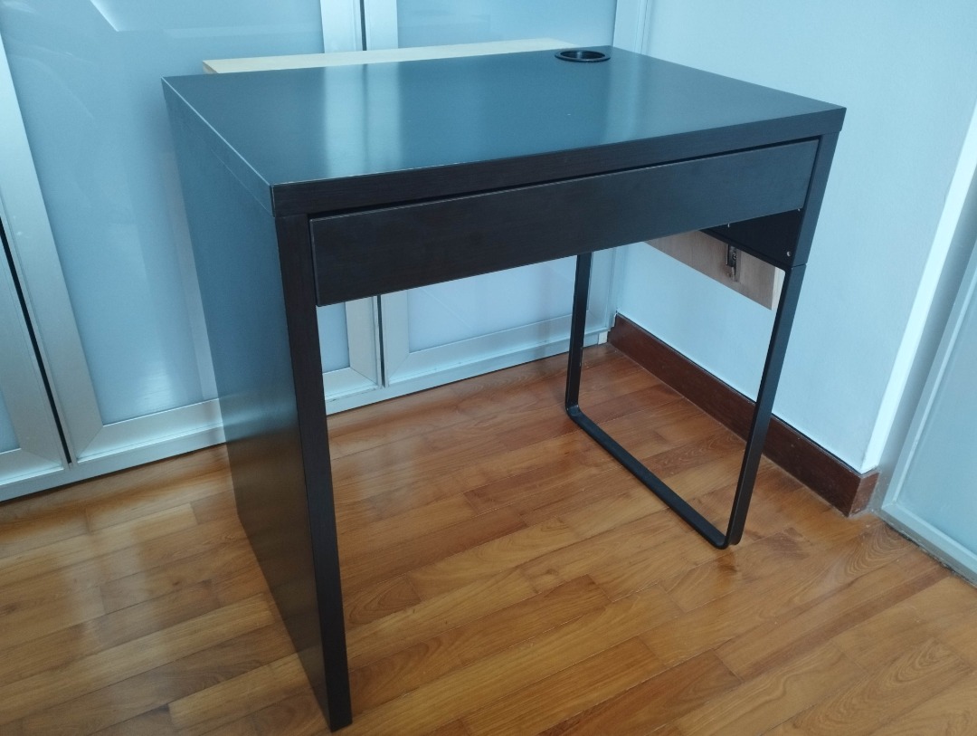 Ikea MICKE desk black brown Furniture Home Living Furniture
