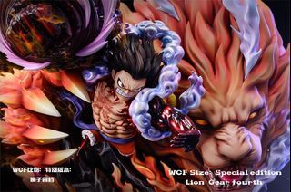 Banpresto One Piece King of Artist The Monkey D. Luffy Gear 4 Special  Version B Figure Tan & White - US