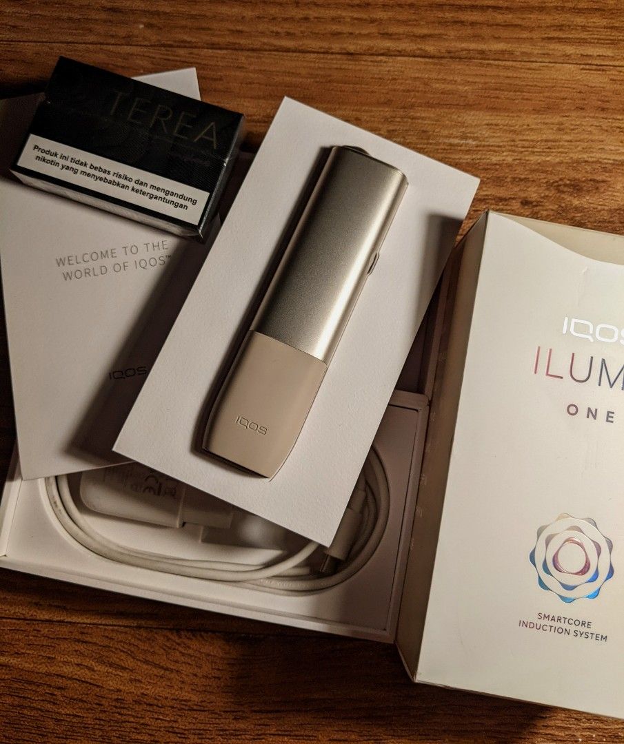 Iqos Iluma One Kit - Pebble Beige, Elektronik, Lainnya di Carousell