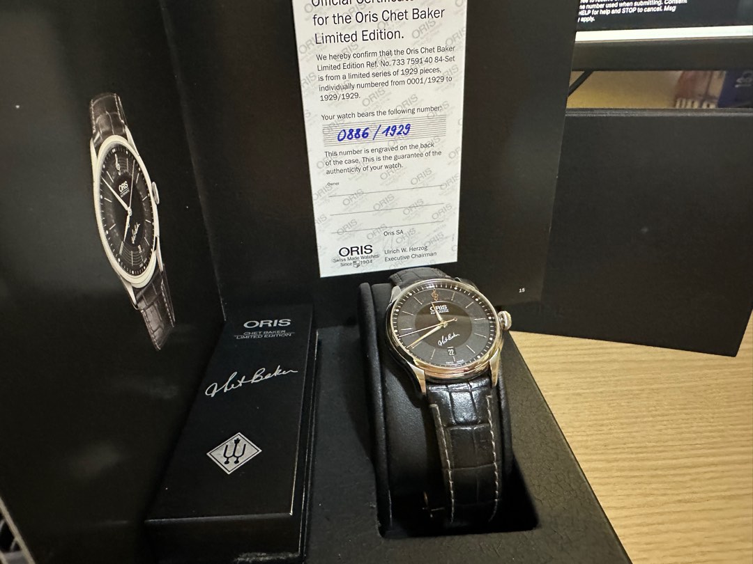 Oris top chet baker