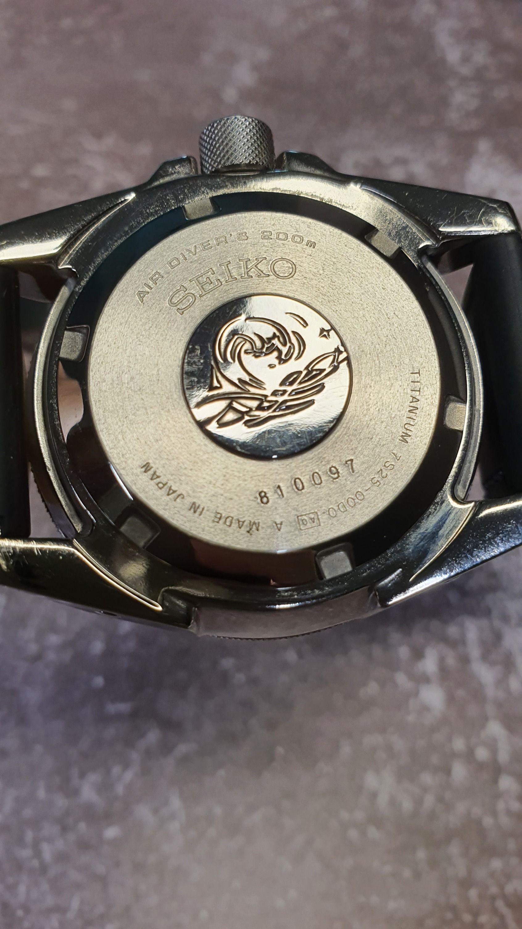 JDM Seiko Titanium Samurai SBDA003