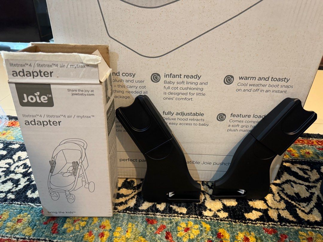 Joie Ramble Carry Cot + Adapter, Babies & Kids, Going Out, Carriers