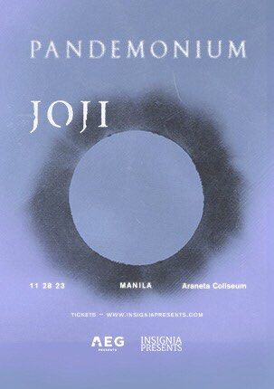 Joji: PANDEMONIUM Tour in Manila | LB201 Tickets