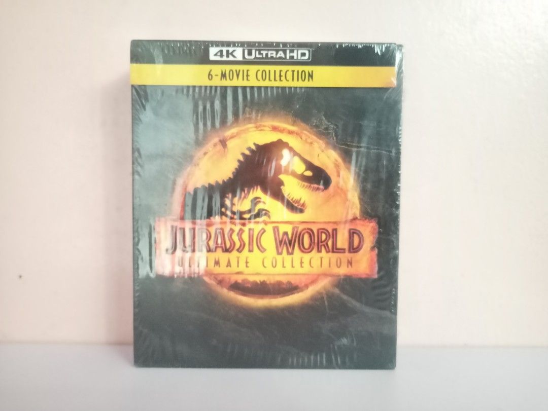 Jurassic Park Collection 4K Blu-ray (DigiBook)