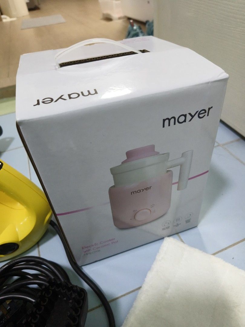 Karcher 2 in 1 steamer cleaner with FREE Mayer electric cooker