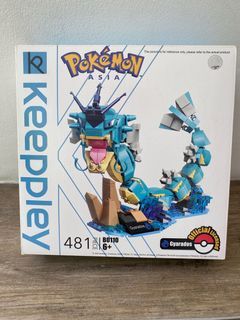 Pokémon Gyarados MEGA Kinetic Motion Action Figure Building Toy