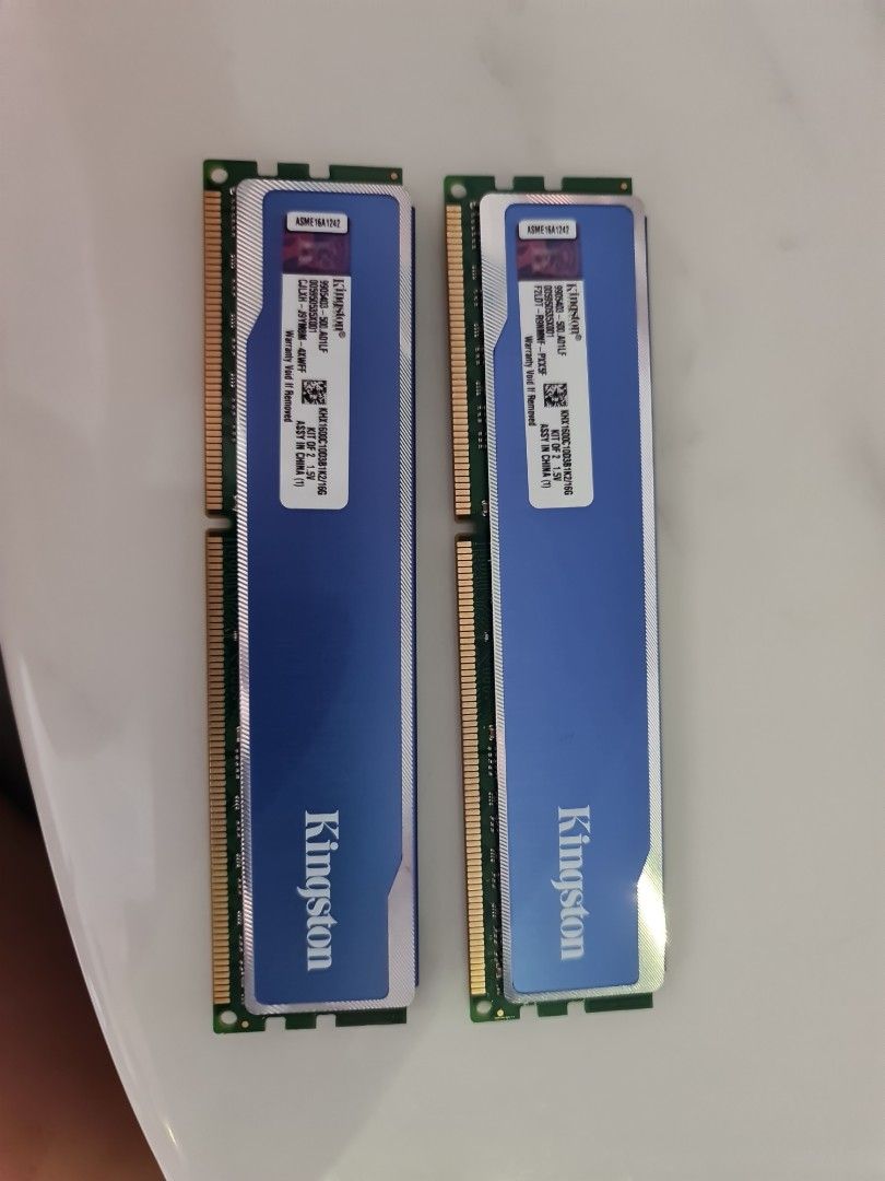 Kingston HyperX blu. DDR3 8gb ram 2 Computers Tech Parts