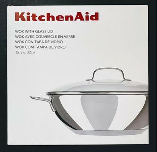 Kitchenaid Wok with Lid 12in/32cm