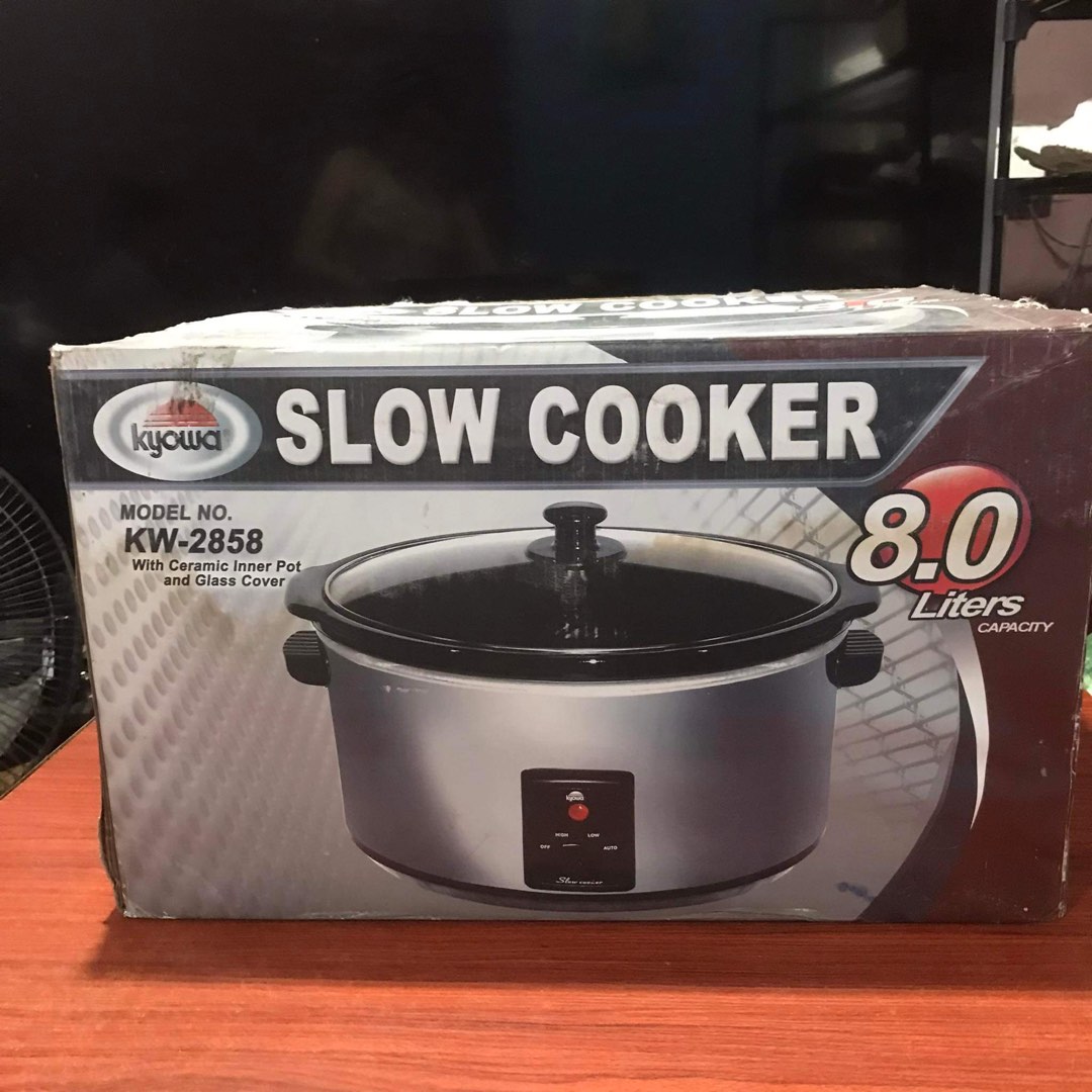 Kyowa Slow Cooker 8 liters, TV & Home Appliances, Kitchen Appliances