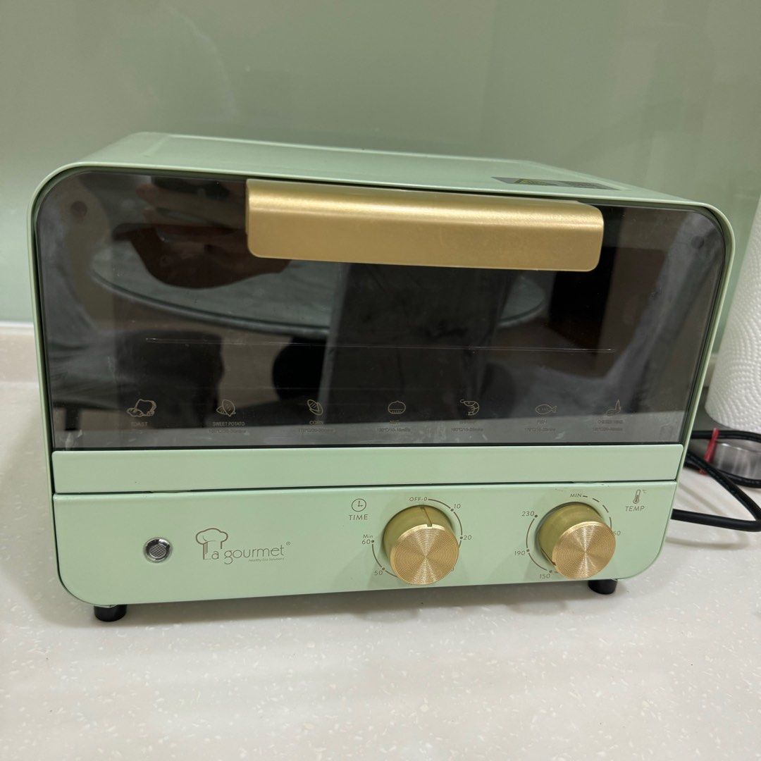 La Gourmet mint green Oven Toaster Electric Oven, TV & Home Appliances