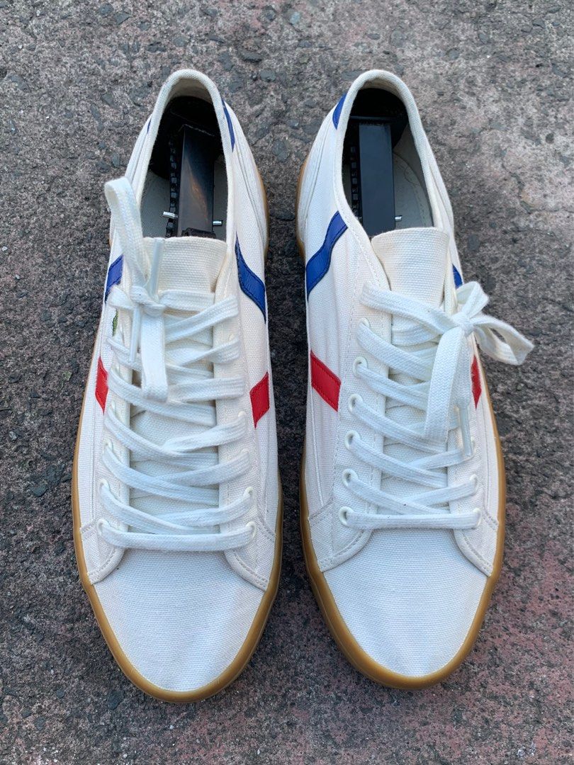 Men's sideline tricolore new arrivals canvas trainers