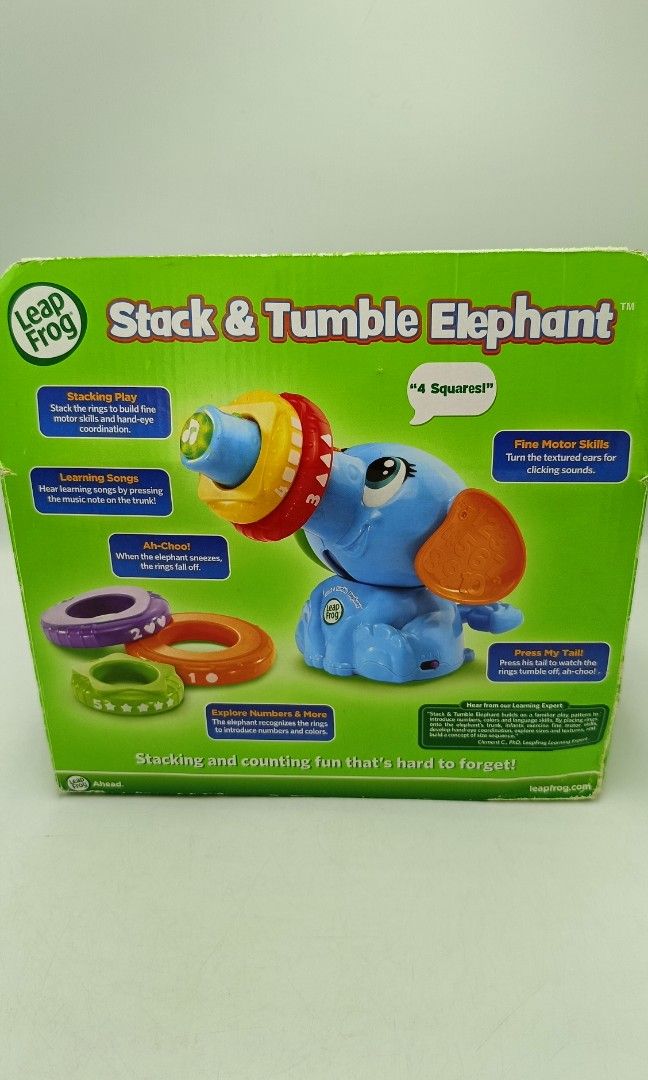 LeapFrog Stack and Tumble Elephant 