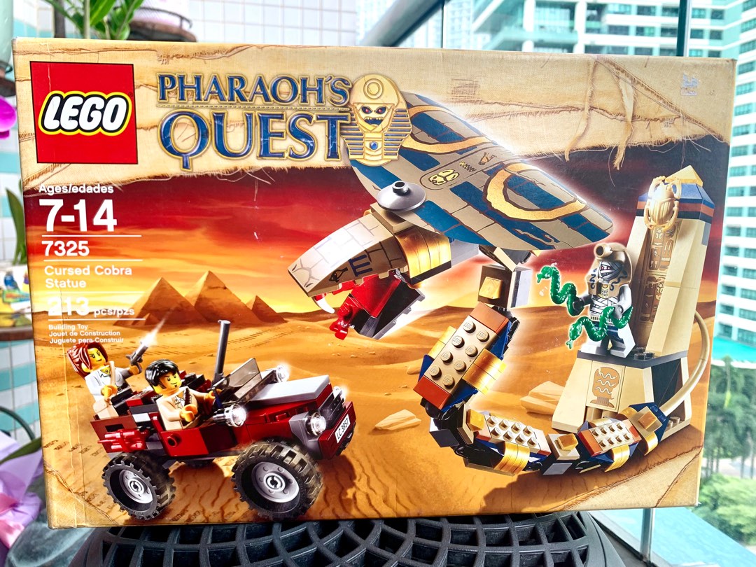 LEGO 7325 RARE PHARAOH S QUEST CURSED COBRA STATUE MAKATI