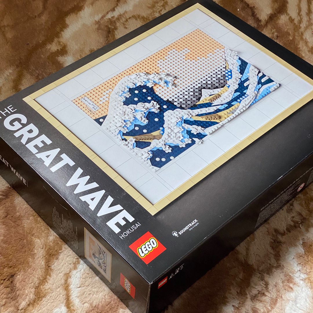 Lego Art 31208 - The Great Wave, Hobbies & Toys, Toys & Games on Carousell