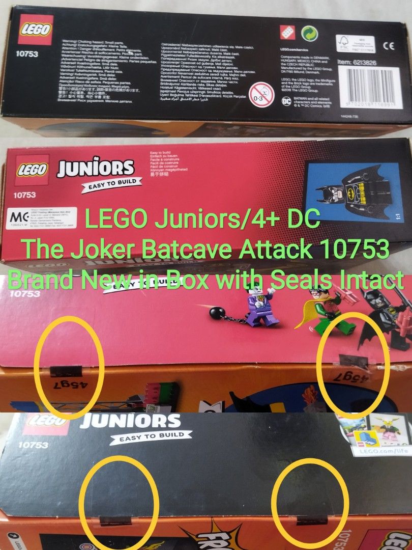 LEGO Juniors/4+ DC The Joker Batcave Attack 10753 Building Kit (151 Pieces)  (Discontinued by Manufacturer)