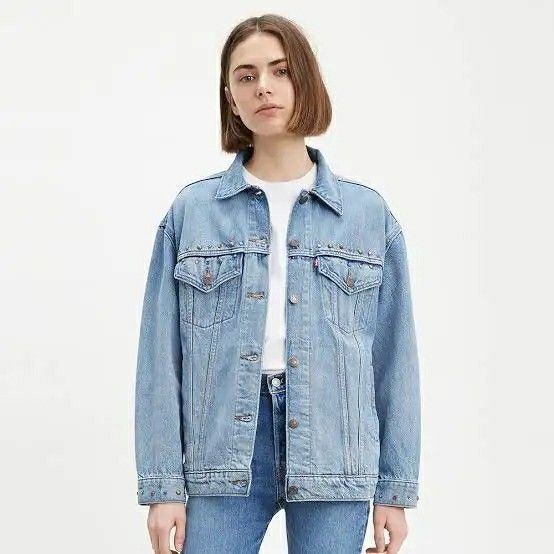 Levi's baggy trucker jacket on sale womens
