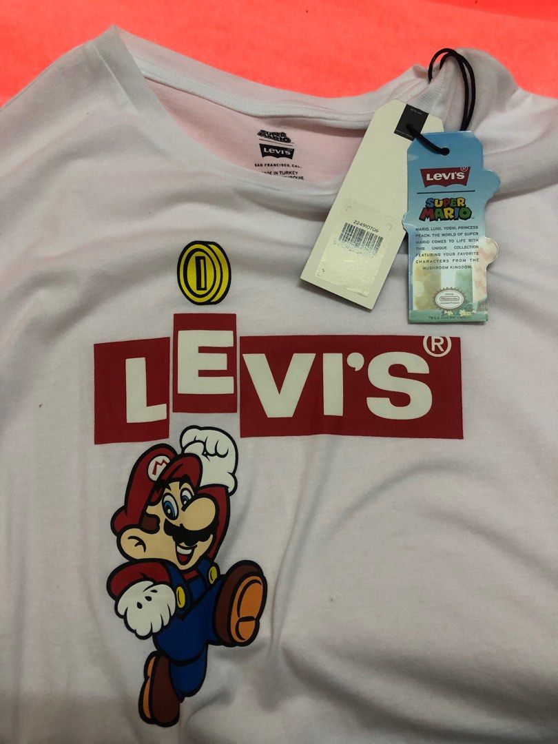 Levis original Tshirt Collaboration with Super Mario