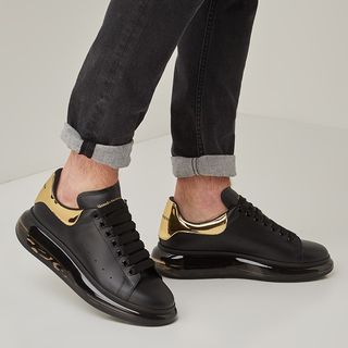 Alexander mcqueen outlet black shoes