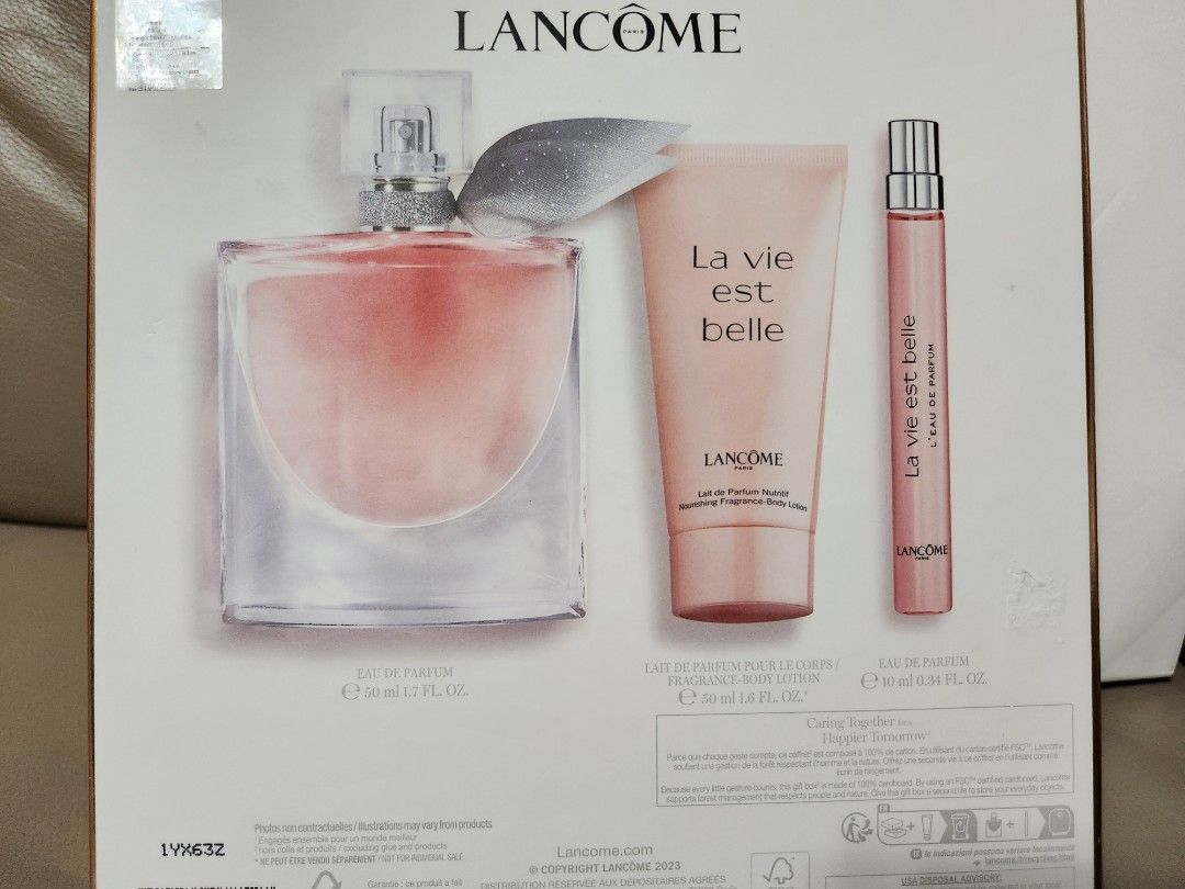 Lancome la vie est belle travel set sales