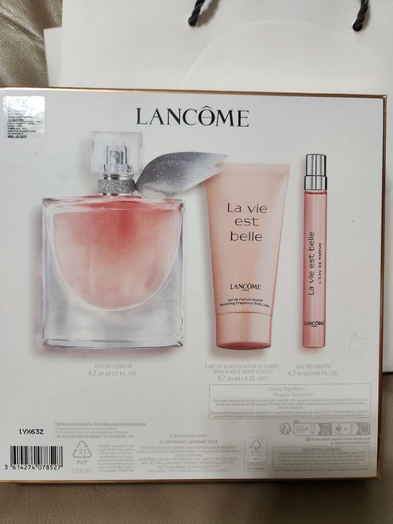 lancome perfume gift set sale