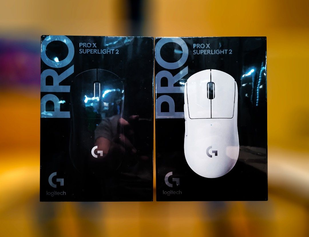 LOGITECH G PRO X SUPERLIGHT 2 LIGHTSPEED WIRELESS GAMING MOUSE (BLACK & WHITE) (Category: Mouse & Mousepads) located in San Juan City. Submitted by blueswitchpc (Listing ID 1267800780, Image 1). Description: NEW STOCKS AVAILABLE📣📣 LOGITECH G PRO X SUPERLIGHT 2 LIGHTSPEED WIRELESS GAMING MOUSE. BLACK - PRICE - PHP 8,995 WHITE - PRICE - PHP 8,995 A PRO ICON EVOLVED Introducing the next evolution of a pro gaming icon—now faster and more precise. O