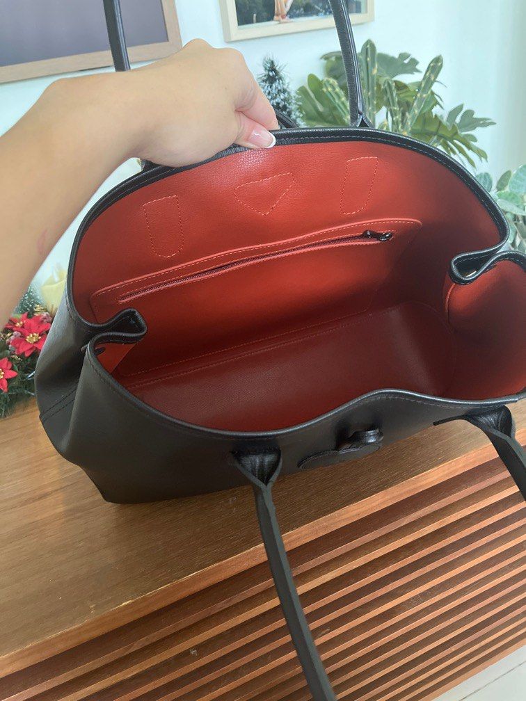 LONGCHAMP LEATHER ROSEAU BAG Luxury Bags Wallets on Carousell