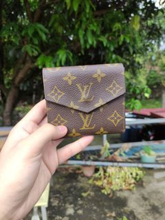 Louis Vuitton Wallet Portefeuille Viennois Black Mini Bifold Clasp