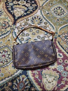 Auth Louis Vuitton Kensington Damier Ebene N41435 with Invoice Genuine Bag  LD813