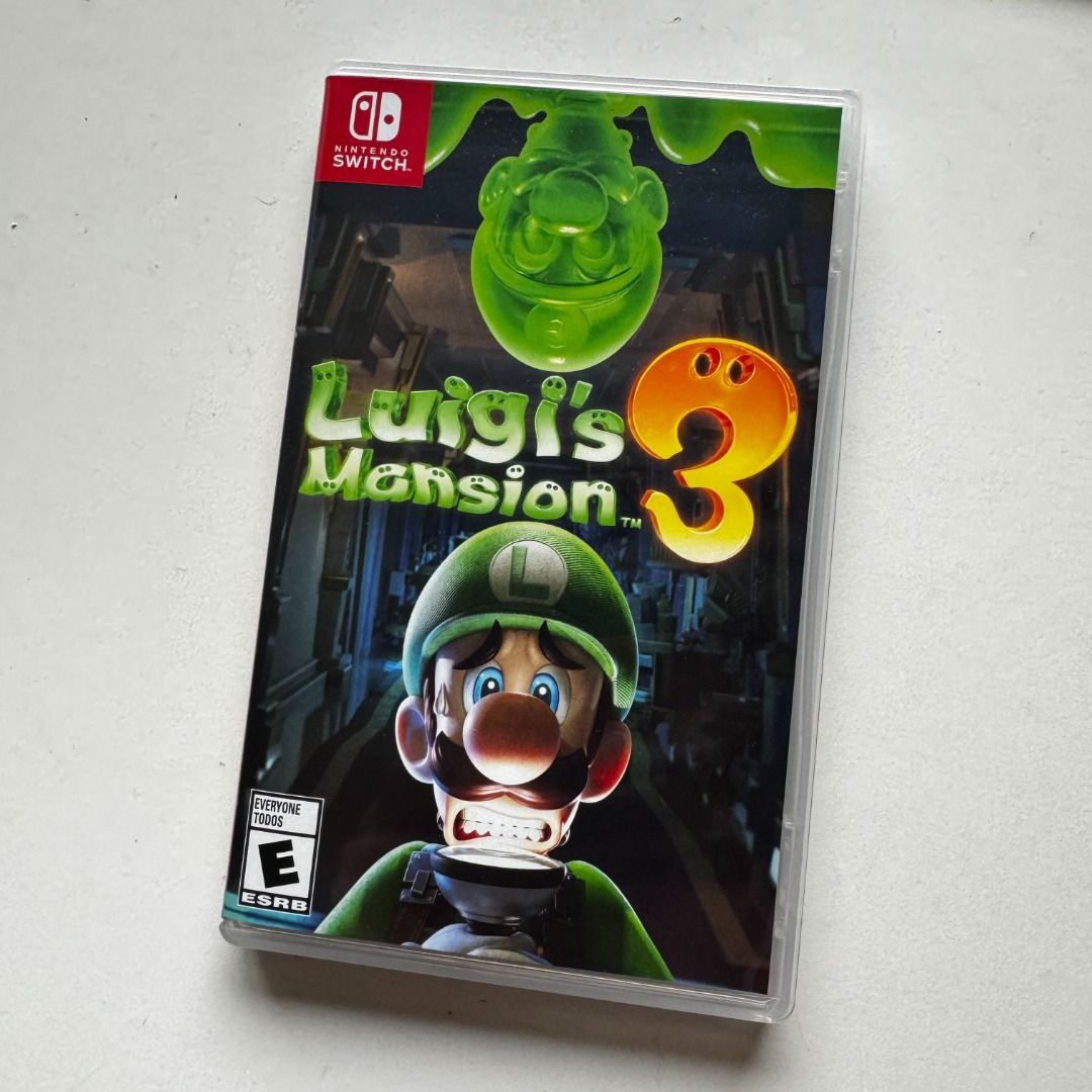 Luigi games for switch on sale