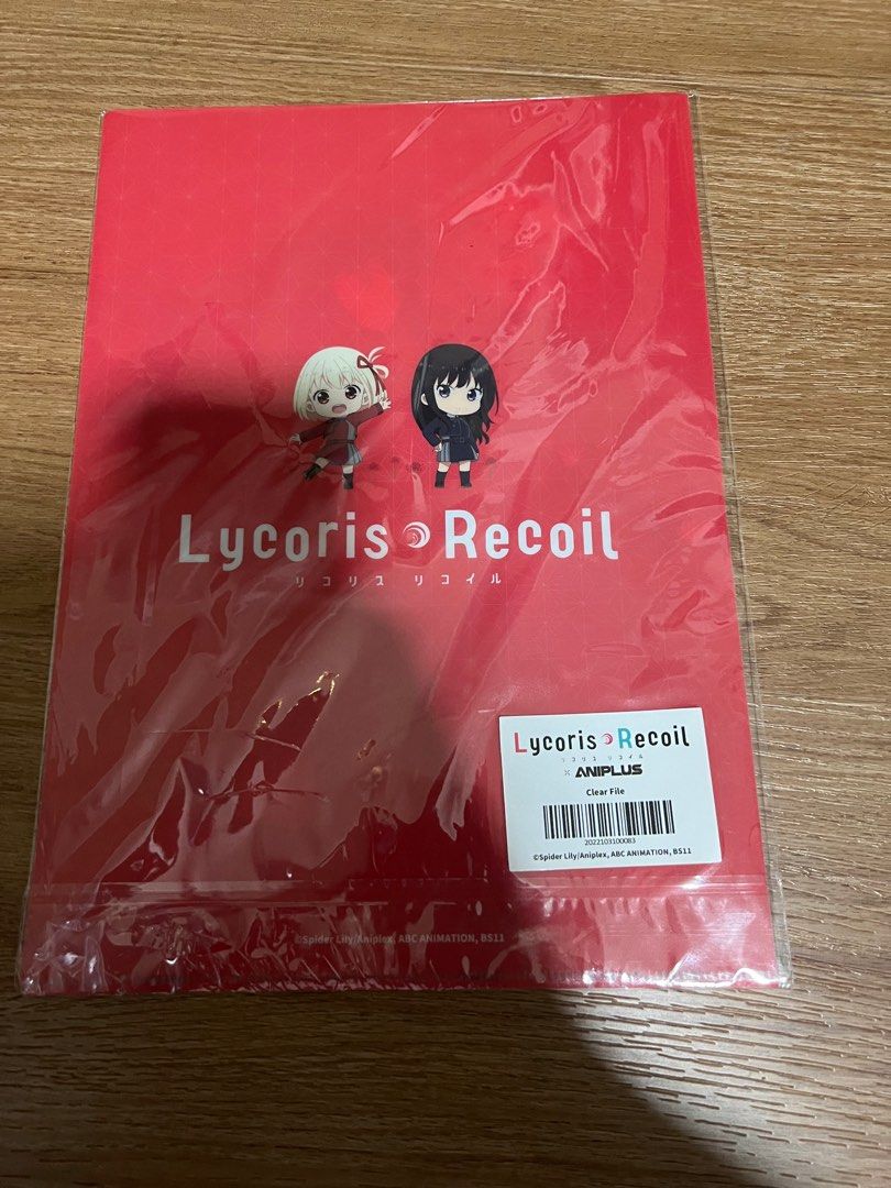 Lycoris Recoil A4 file, Hobbies & Toys, Toys & Games on Carousell