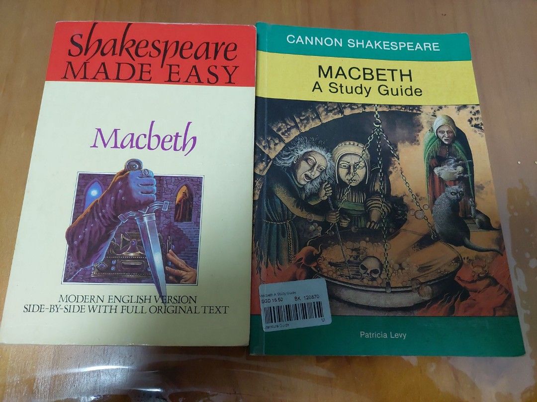 Macbeth Study Guides (Category: Assessment Books) located in Singapore. Submitted by angrybird2008 (Listing ID 1267909412, Image 1). Description: .