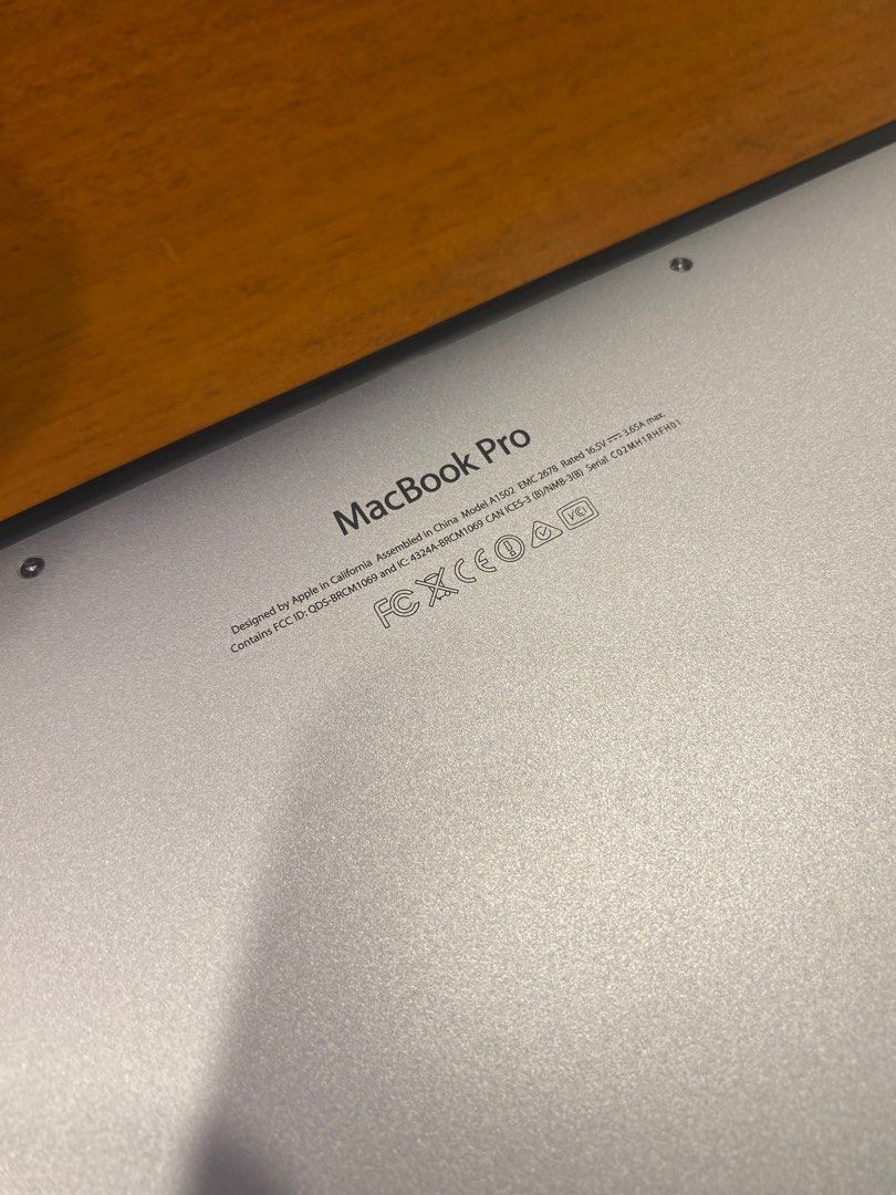 MacBook Pro 13.3 Inches Late 2013/2014 (Category: Laptops & Notebooks) located in Taguig. Submitted by studio26 (Listing ID 1267826990, Image 2). Description: PLEASE READ THE ENTIRE POST TO SEE ANSWERS TO COMMON QUESTIONS. MacBook Pro 13 inches, Retina display, Late 2013 Model Purchased in 2014 Processor 2.6GHz Dual-Core Intel Core i5 Memory 8GB Storage 512GB Silver Has screen protector and camera sliding cover Well-taken care of, no scratches Ne