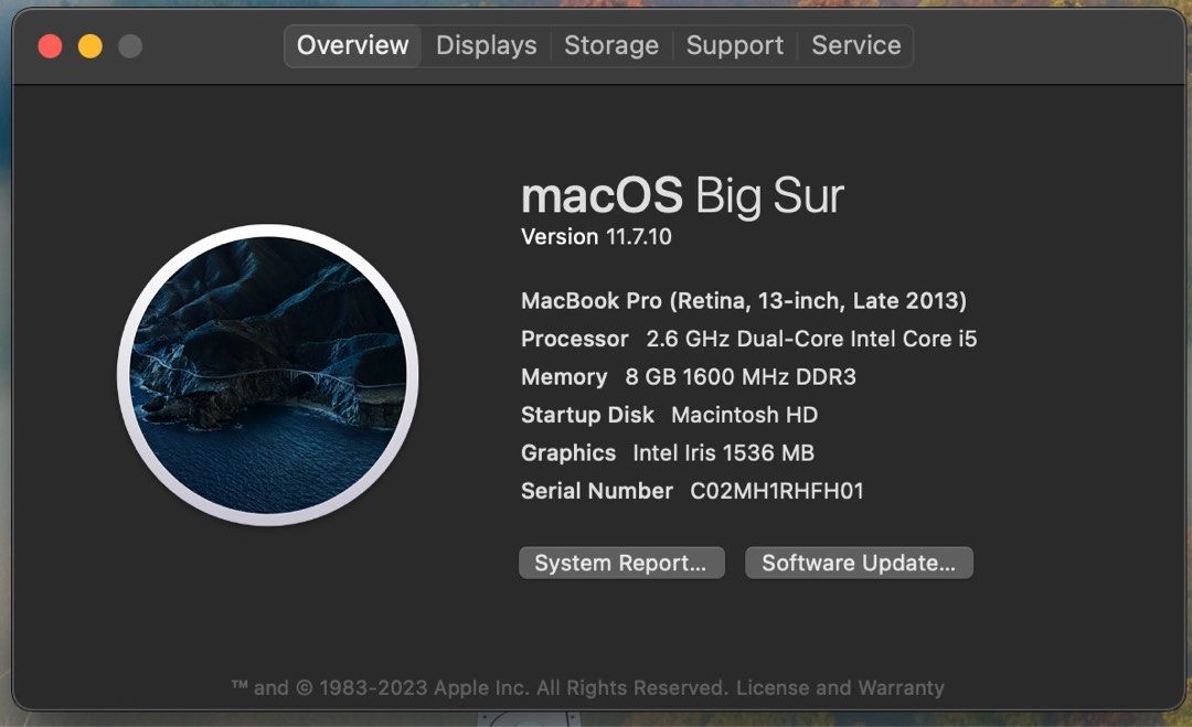 MacBook Pro 13.3 Inches Late 2013/2014 (Category: Laptops & Notebooks) located in Taguig. Submitted by studio26 (Listing ID 1267826990, Image 3). Description: PLEASE READ THE ENTIRE POST TO SEE ANSWERS TO COMMON QUESTIONS. MacBook Pro 13 inches, Retina display, Late 2013 Model Purchased in 2014 Processor 2.6GHz Dual-Core Intel Core i5 Memory 8GB Storage 512GB Silver Has screen protector and camera sliding cover Well-taken care of, no scratches Ne