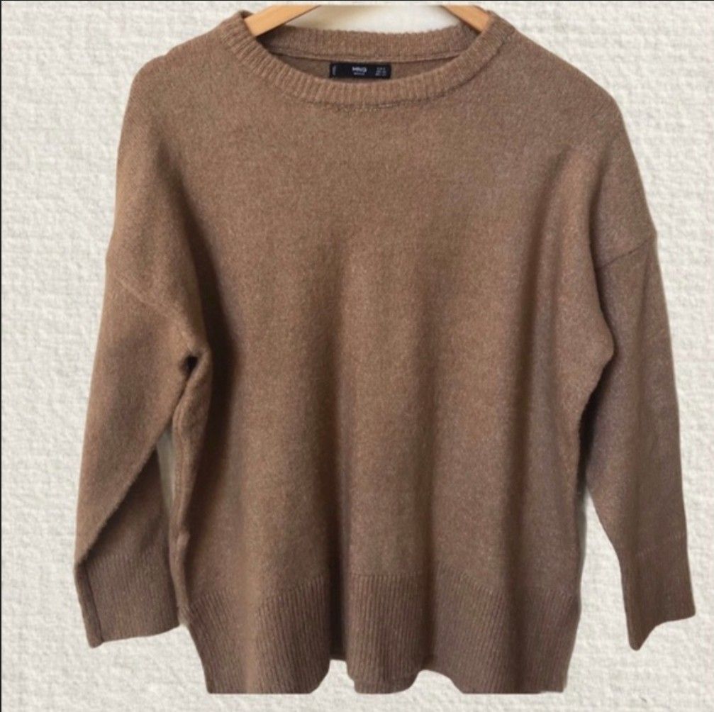 Dark shop tan sweater