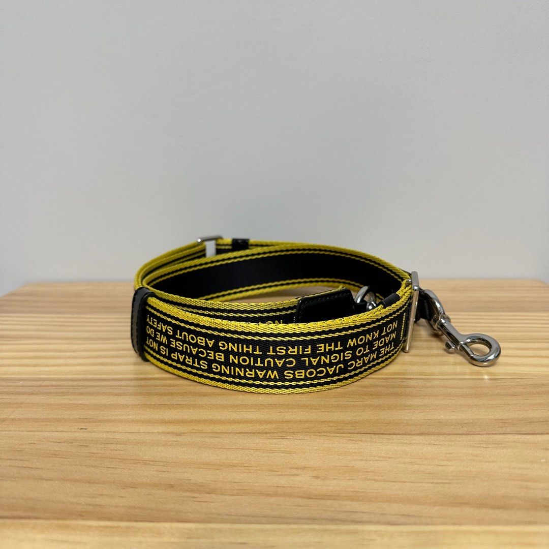 MARC JACOBS WARNING WEBBING STRAP