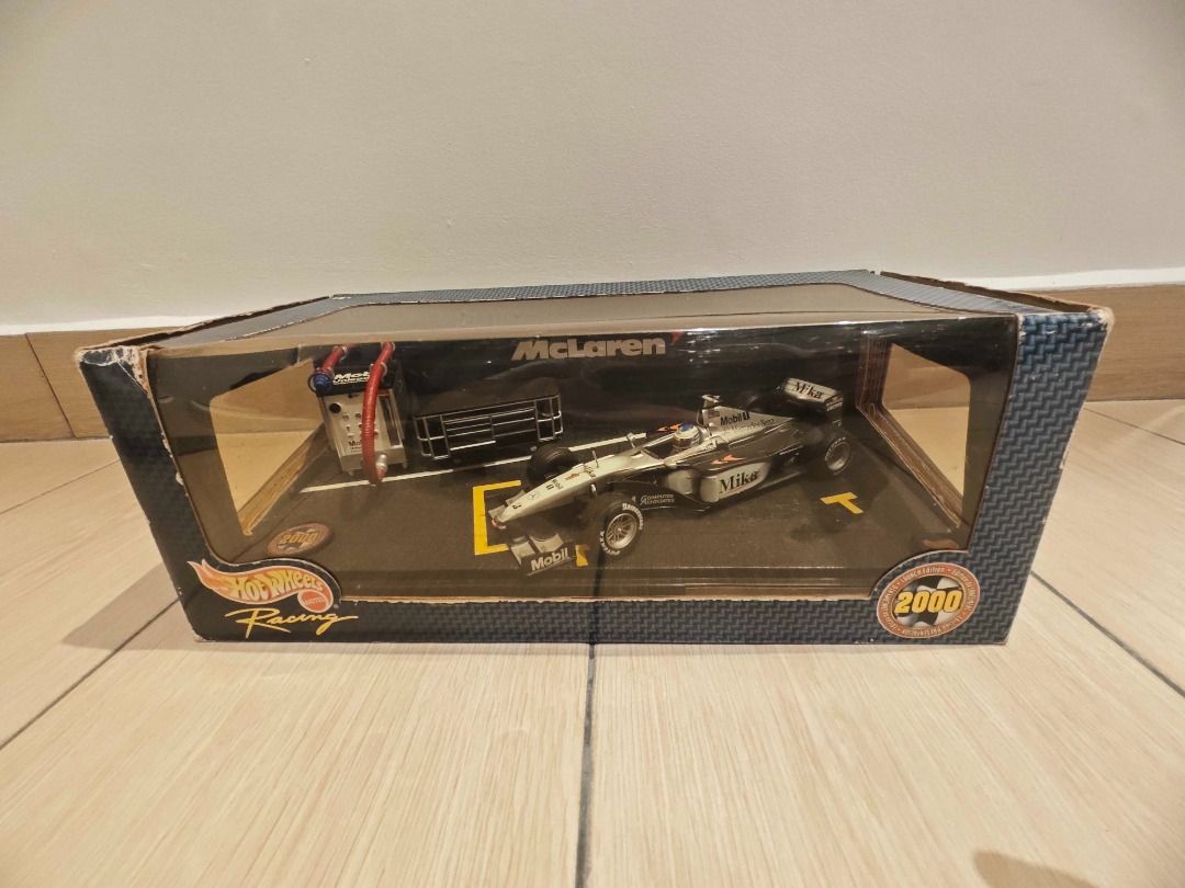 Miniature Hot Wheels McLaren MP4-15, Mika Hakkinen, F1 2000, Collection