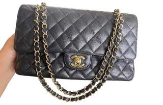 Chanel Two Face Double Sided Chain Flap Black Quilted Leather Shoulder Bag,  Luxury, Bags & Wallets on Carousell