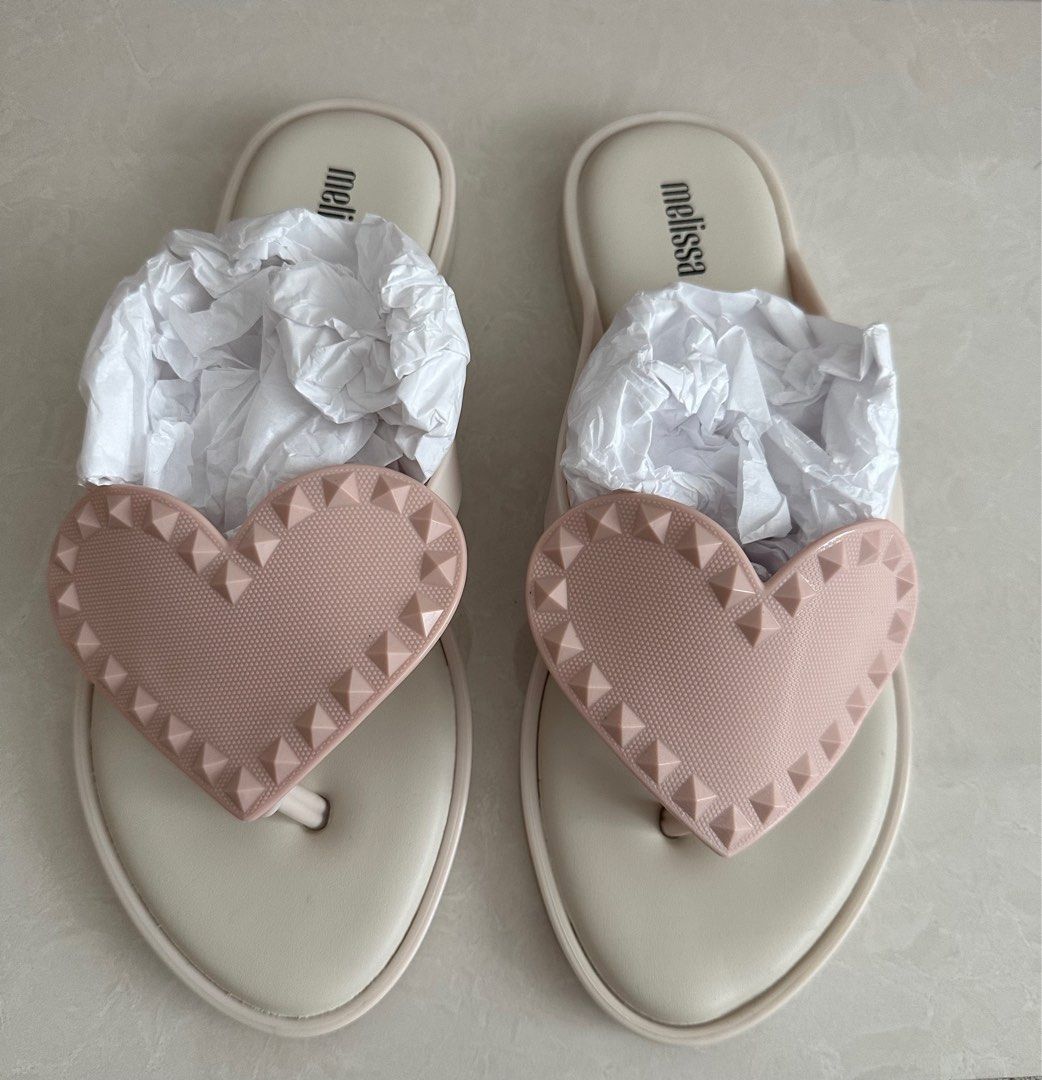 Melissa big heart flip flop hot sale