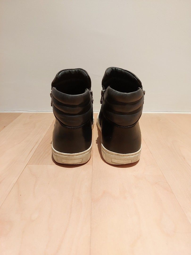 Men s Black Low Cut Boots Women s Fashion Footwear Boots on