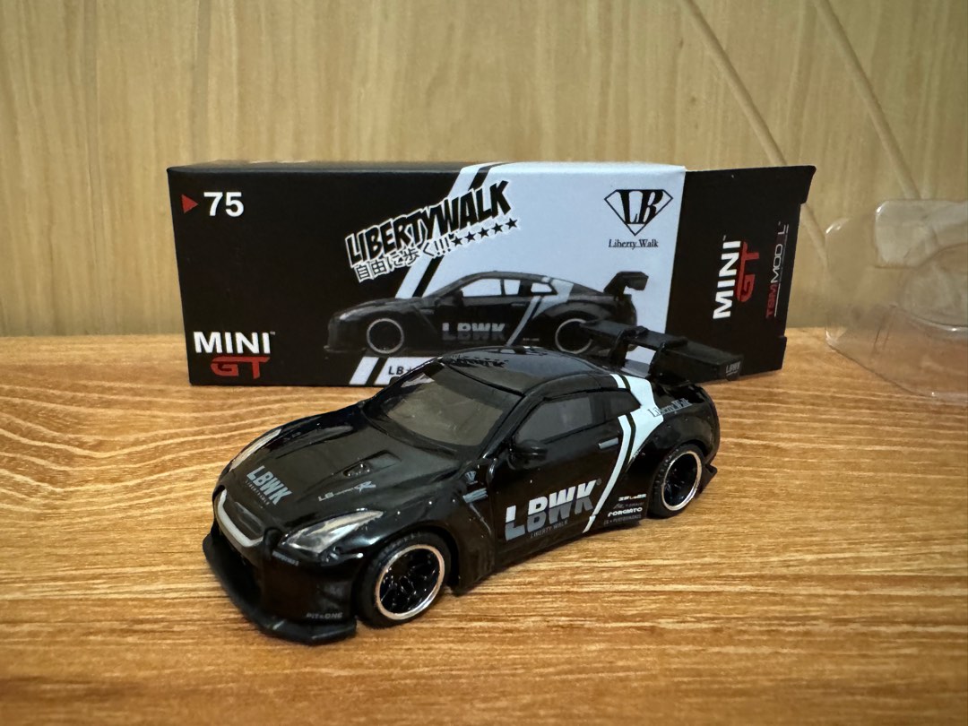 発売 MINI GT GT-R R35 LB no.75 ニッサンgtr NISSAN - おもちゃ